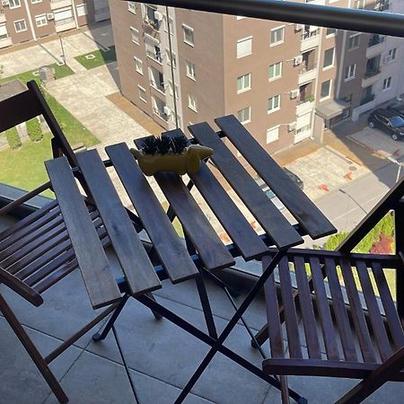 New Modern Rooftop Apartment-Free Private Parking Skopje Exterior photo