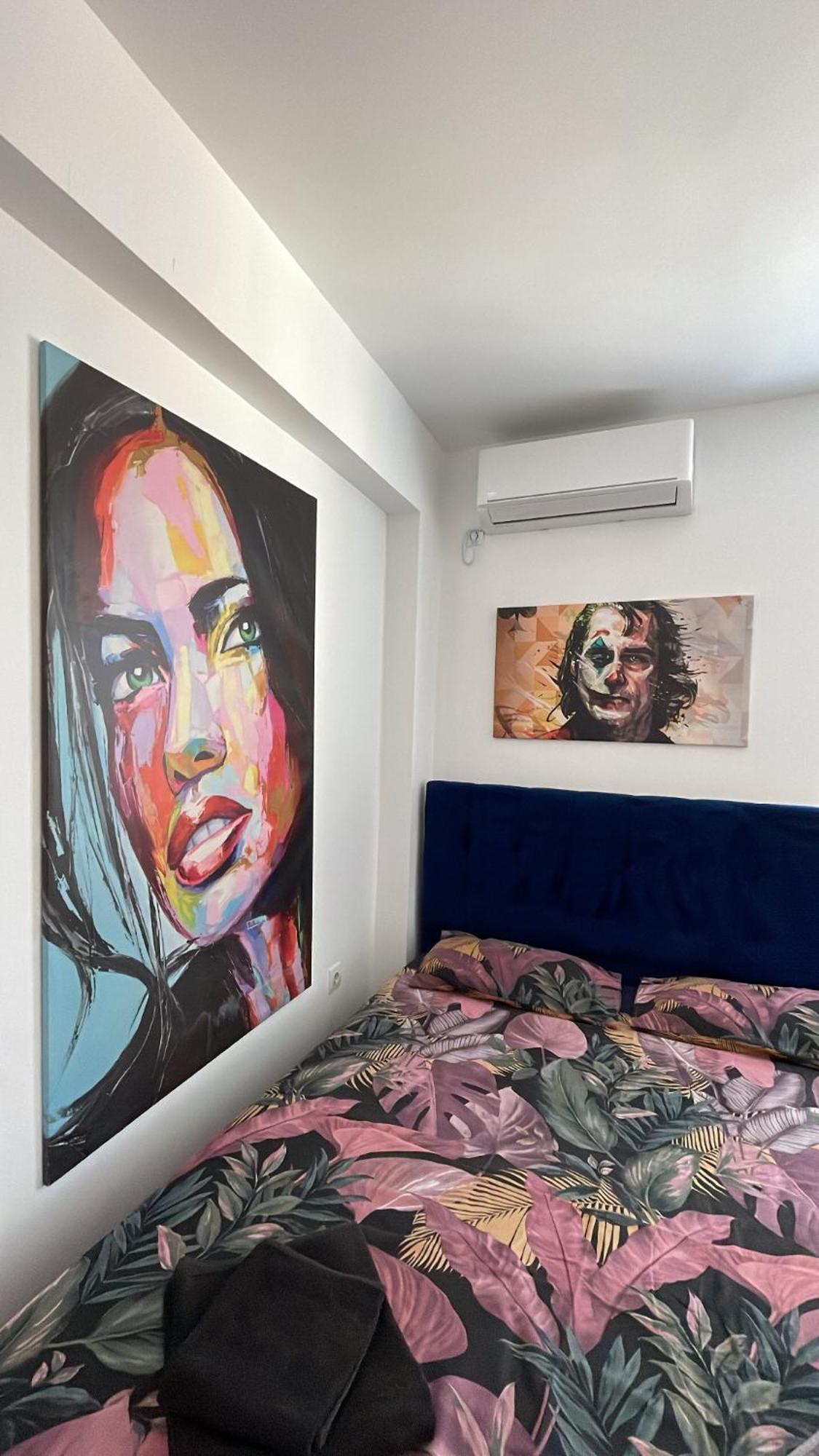 New Modern Rooftop Apartment-Free Private Parking Skopje Exterior photo