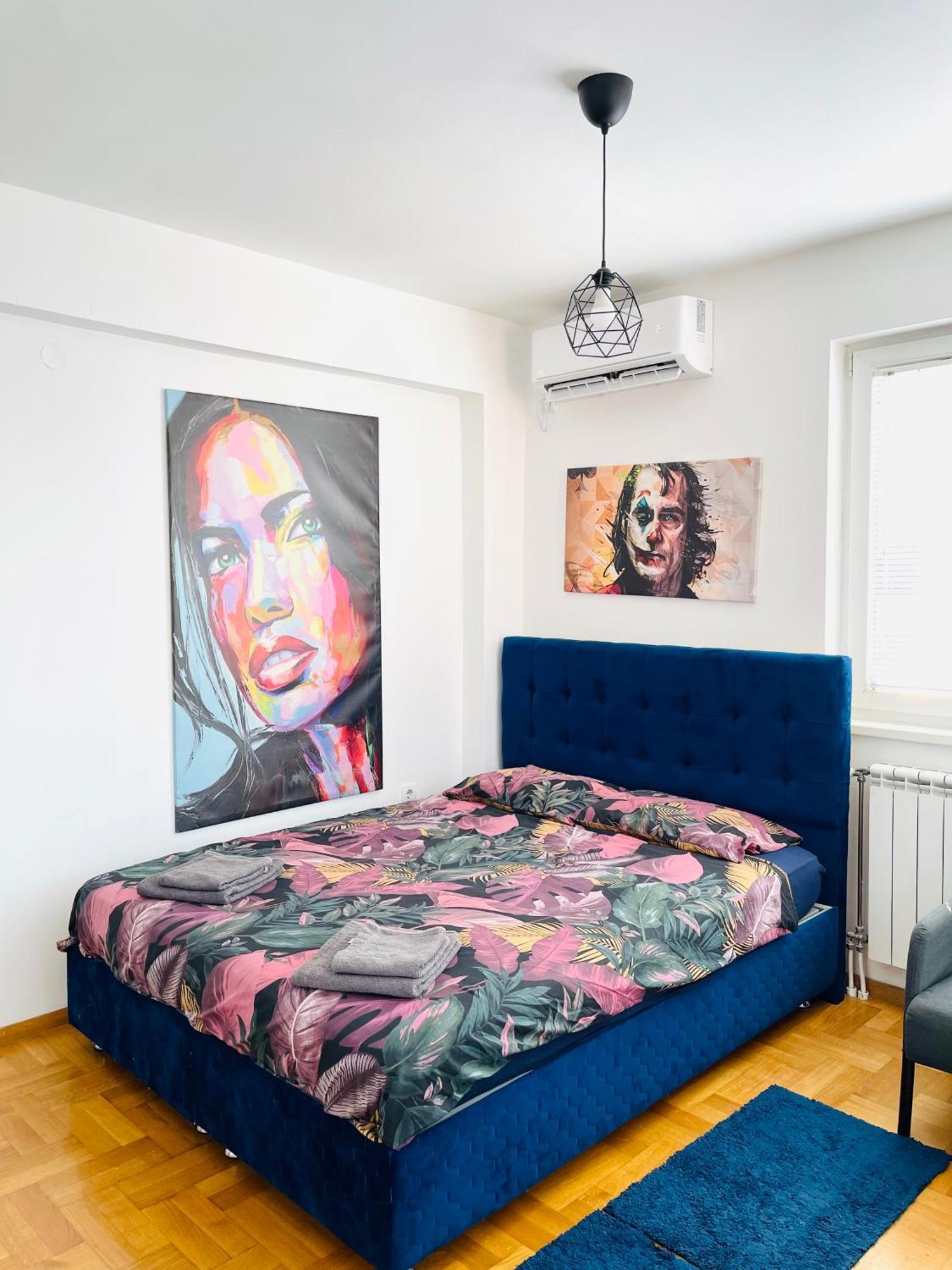 New Modern Rooftop Apartment-Free Private Parking Skopje Exterior photo
